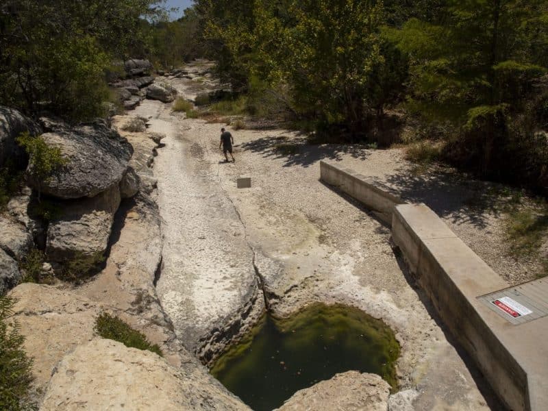 texas springs drought